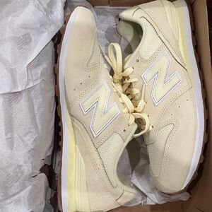 New Balance Light Yellow Sneakers